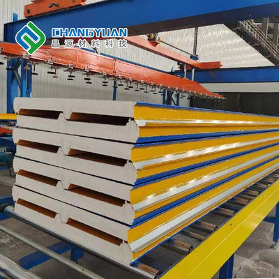 Risparmio energetico 75/100/150mm del pannello del tetto del panino dell'unità di elaborazione dell'isolamento termico