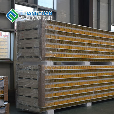 Risparmio energetico 75/100/150mm del pannello del tetto del panino dell'unità di elaborazione dell'isolamento termico