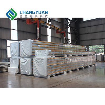 Colore insonorizzato del pannello di parete del panino dell'unità di elaborazione di Shandongchangyuan vario