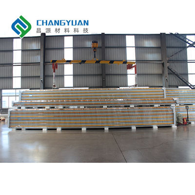 Colore insonorizzato del pannello di parete del panino dell'unità di elaborazione di Shandongchangyuan vario