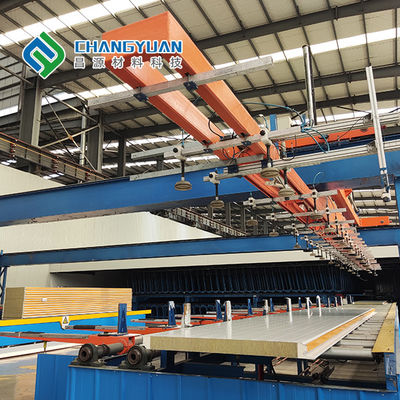 Colore insonorizzato del pannello di parete del panino dell'unità di elaborazione di Shandongchangyuan vario