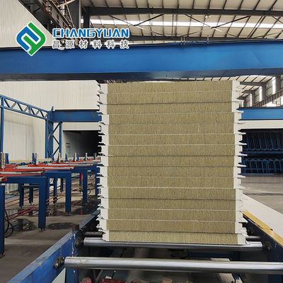 Colore insonorizzato del pannello di parete del panino dell'unità di elaborazione di Shandongchangyuan vario