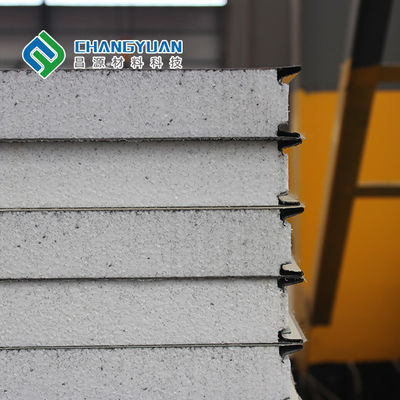 Pannelli di parete di vetro del magnesio del panino con la superficie di PVC/SMP/PVF