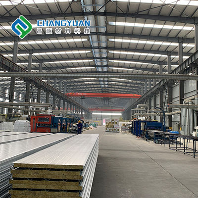 Pannelli di parete di vetro del magnesio del panino con la superficie di PVC/SMP/PVF
