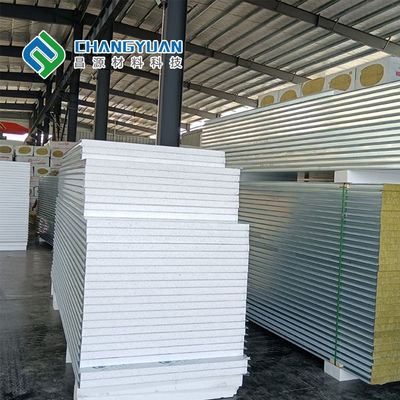 Pannello composito 50mm/75mm/100mm di PVF SMP PVDF per la parete esterna ed il tetto