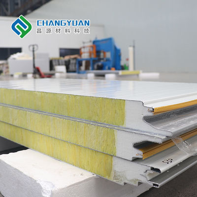 Polyurethane Anti Aging Pu Foam Sandwich Panel Riduzione del rumore