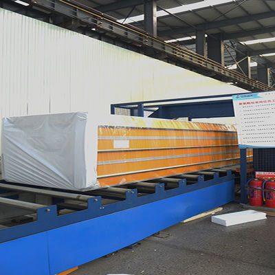 Muro di tenda con pannelli metallici lisci con durabilità e superficie a prova di calore
