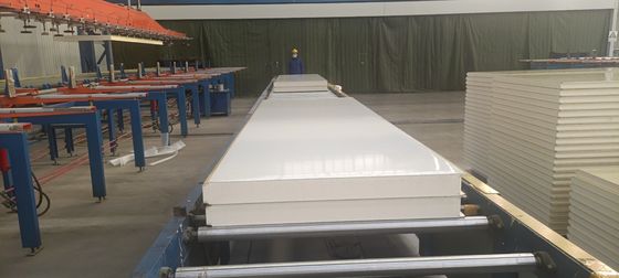 Pannello in PU per lo stoccaggio a freddo con colore e trattamento superficiale personalizzabili
