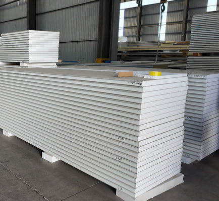pannelli sandwich di isolamento per pareti esterne con superficie PVDF spessore 50 mm