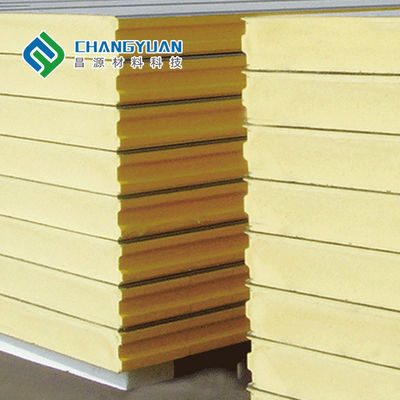 PU sandwich panel and Customizable PIR Sandwich Panel for Cold Rooms with Moisture Resistance and Sound Insulation 