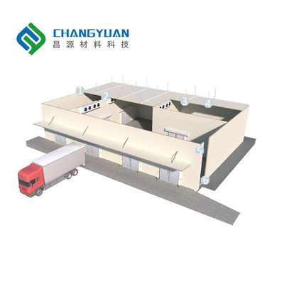PU sandwich panel and Customizable PIR Sandwich Panel for Cold Rooms with Moisture Resistance and Sound Insulation 