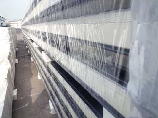 Pannelli di tetto PIR resistenti alla corrosione con isolamento acustico e termico superiore per edifici industriali