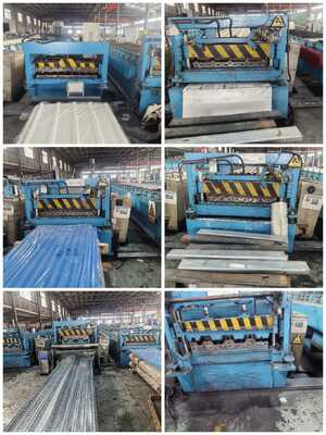 Dispositivi personalizzabili fino a 6000 mm di rivestimento in metallo ondulato resistente alla corrosione con capacità di carico fino a 500 kg/m2